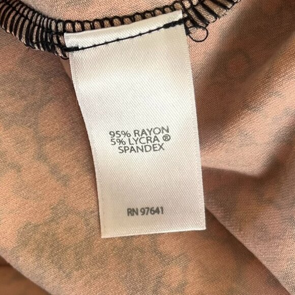 J.Jill Wearever Plus-Size Ditsy Floral Print-Spring Garden Midi Dress Sz 4x - Picture 8 of 11